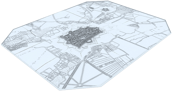 Plan relief modelisation